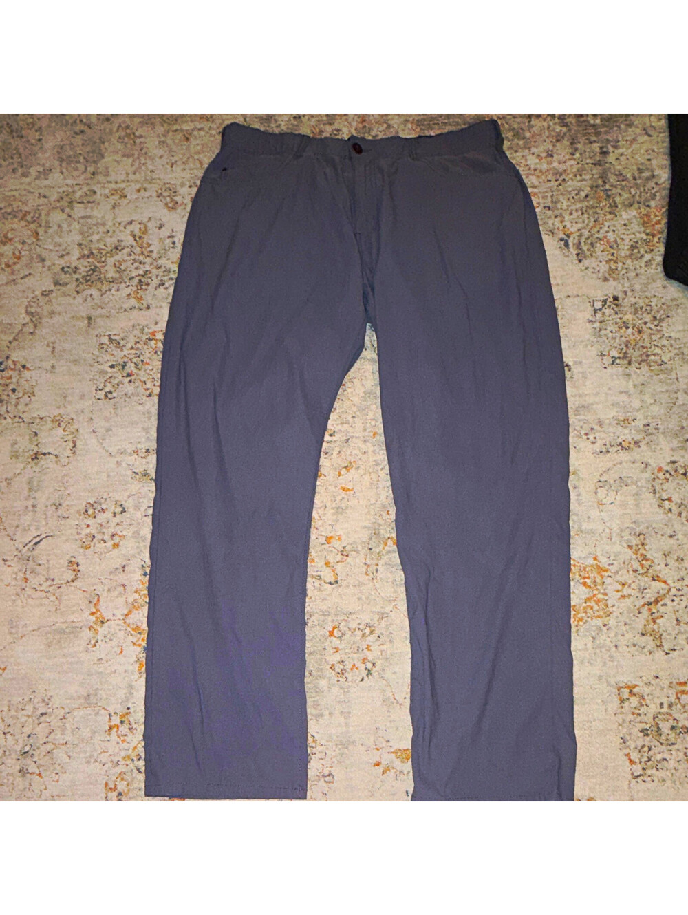 Denali Gray Microfiber Stretch Pants Mens Regular Fit Straight Leg 36" A343